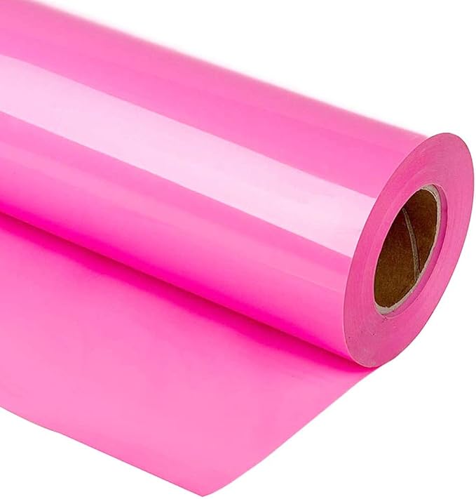 Guangyintong Heat Transfer Vinyl Pink HTV Rolls, Matte Surface HTV by guangyintong