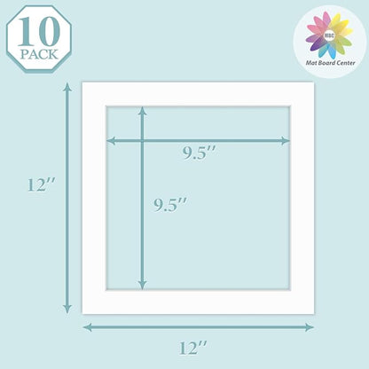 MBC Mat Board Center, 10 Pack 12x12 - Image 3