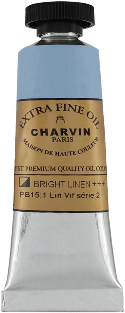Charvin Extra Fine Oil Paint, Bright Linen 20 mL - Image 2