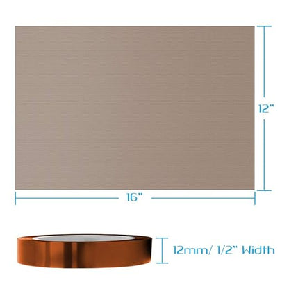 selizo Heat Tape High Temp Tape and Teflon Sheet - Image 4