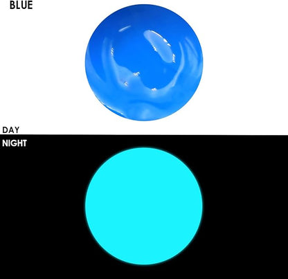 Artecho Glow in the Dark Paint, Neon Blue Paint Tubes, Art Craft Paints - Image 2