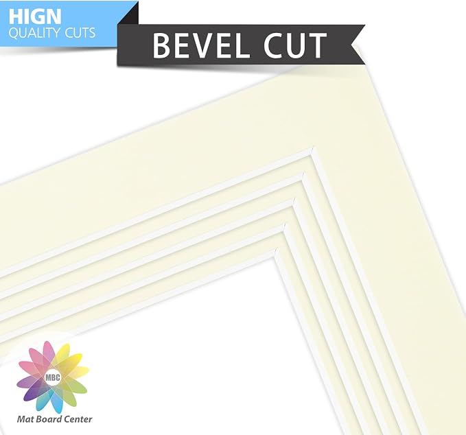 Mat Board Center, 5x7 for 4x6 Ivory Color Mats - Image 4
