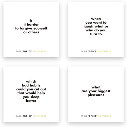 TableTopics Happiness Question Card Game - Image 5