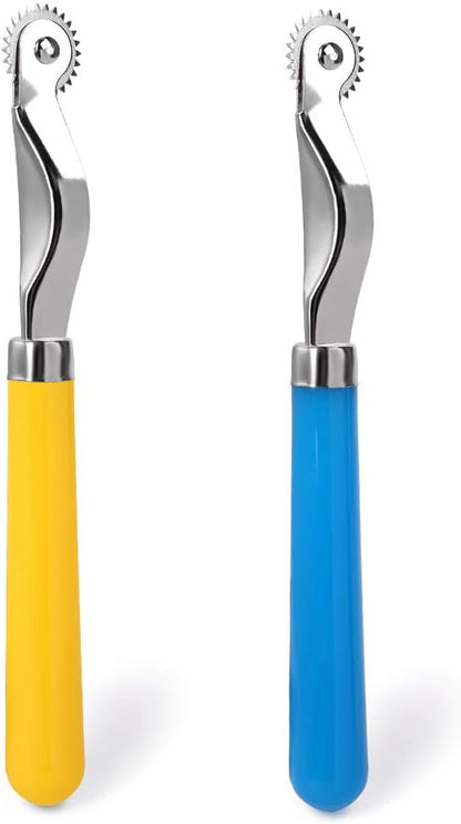 LUNARM 2 Pcs Tracing Wheel Sewing Tool, Plastic Handle Needle Point Tracing by Lunarm