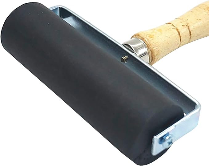3 Pack Rubber Brayer Roller, 1.4/2.4/4 Inch Hard Rubber Brayer Rollers - Image 6