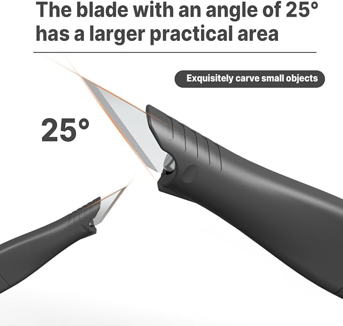 3 PCS Exacto Knife, Hidden Blade Design at The End, Comes - Image 7