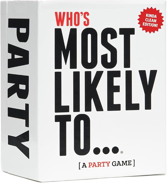 DSS Games Who's Most Likely to...Kinda Clean Family Edition by DSSGames