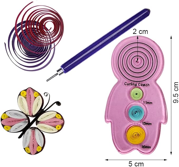 XIWUMOER 8PCS, Quilling Needles, Quilling Knitting Board, Quilling Kits - Image 6