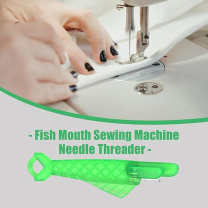 Automatic Sewing Needle Threader, Fish Type Quick Needle Threaders - Image 2