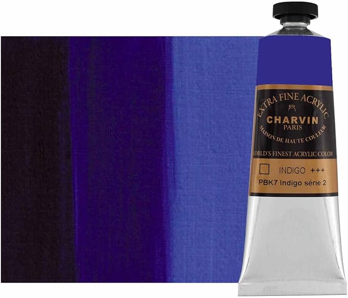 Charvin Extra Fine Professional Acrylic Paint - Image 2