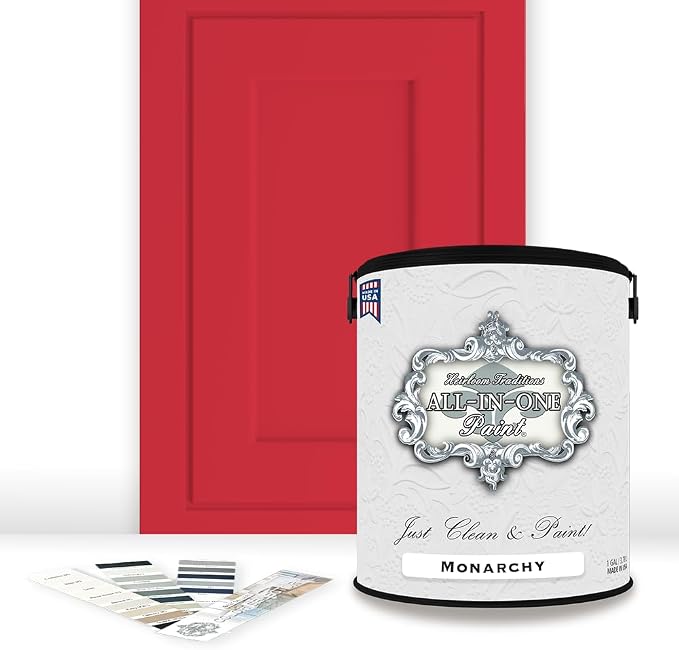 ALL-IN-ONE Paint, Durable cabinet and furniture paint. Built in primer and top by HeirloomTraditionsPaint