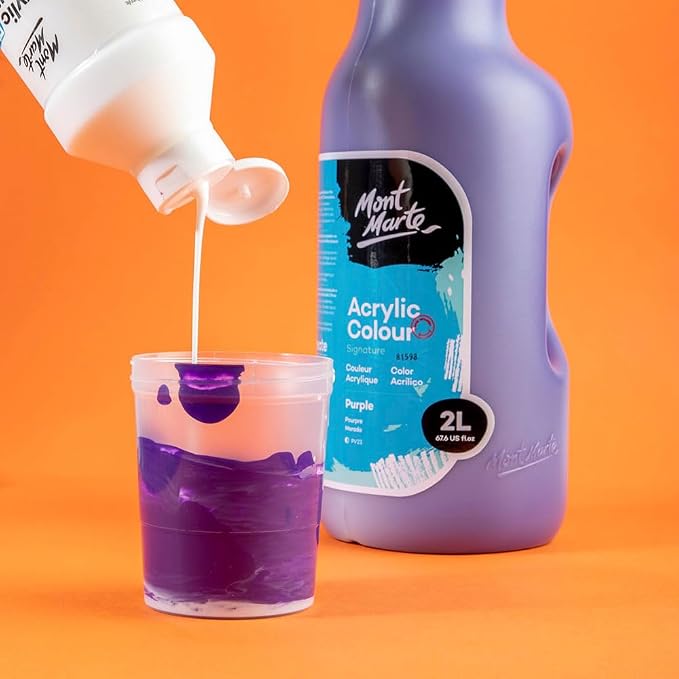 Mont Marte Premium Acrylic Flow Medium 16.9oz - Image 2