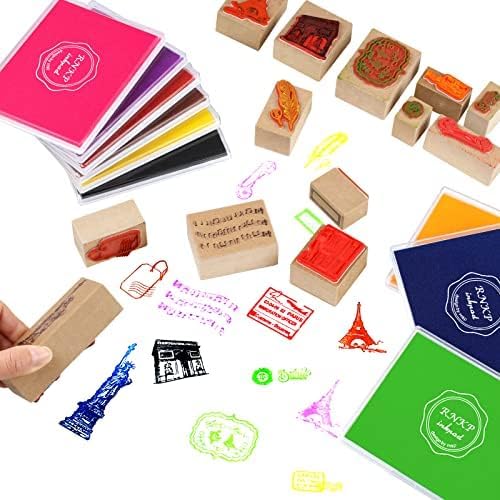 RNKP Large Blue Ink pad, 5 x 4 in Craft Ink pad Suitable - Image 4
