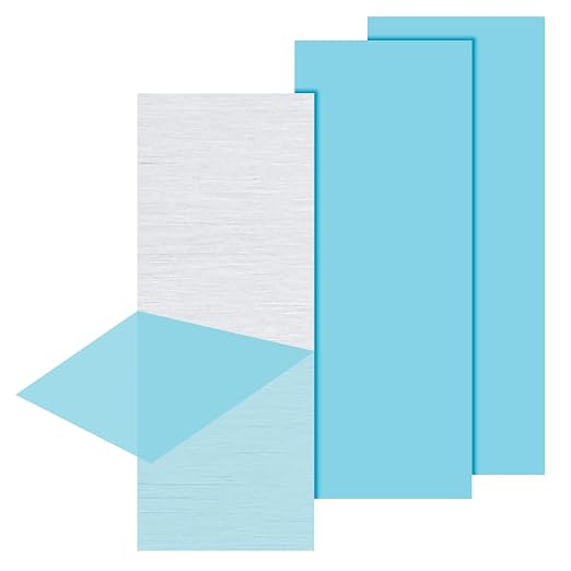 PATIKIL 6061 T651 Aluminum Sheet Metal 10 x 8 x 1/8 Inch 3Pcs Flat Plain by PATIKIL