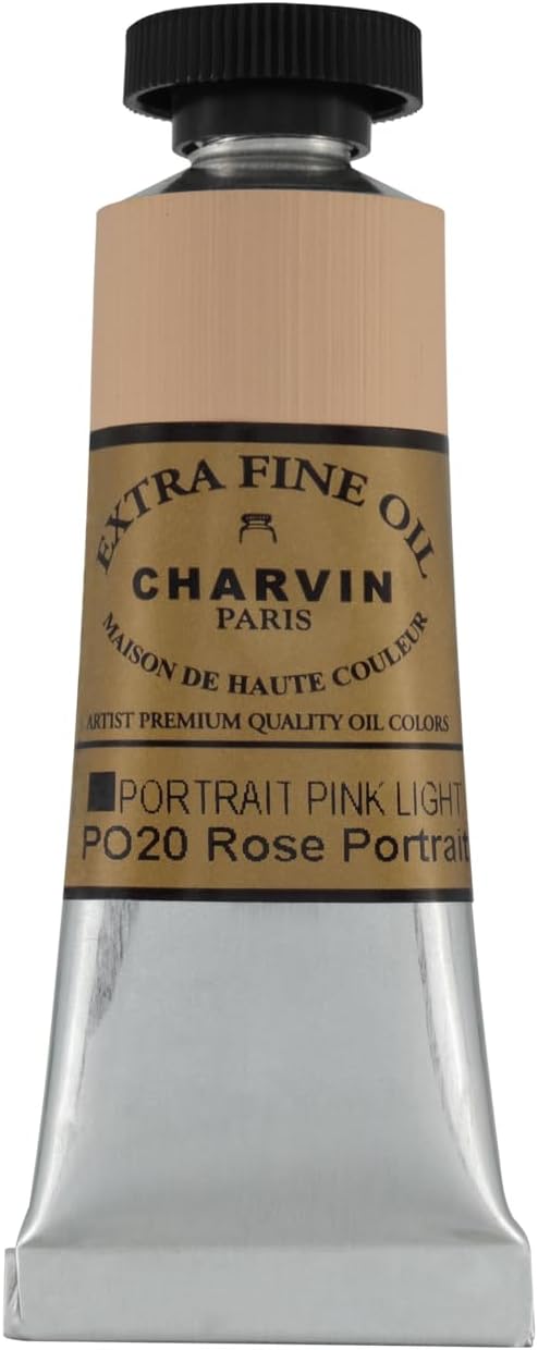 Charvin Extra Fine Oil Paint, Light Portrait Pink 20 mL - Image 2