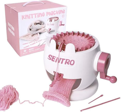 Umootek Sentro Knitting Machine, Knitting Board Rotating Double Loom, Smart by Umootek