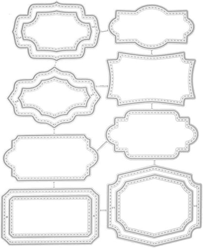 Mvchifay Cutting Dies for Card Making Metal Die-Cuts Scrapbooking Tool Hollow - Image 2