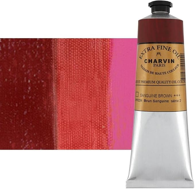 Charvin Extra Fine Oil Paint, Sanguine Brown 150 ml by Unknown