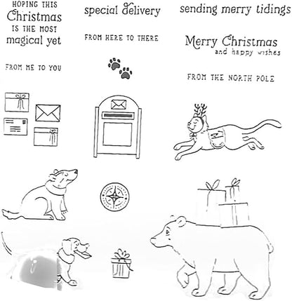 2025-2026 Stamps and Dies for Card Making, Stamps and Dies Set 2025 for - Image 2