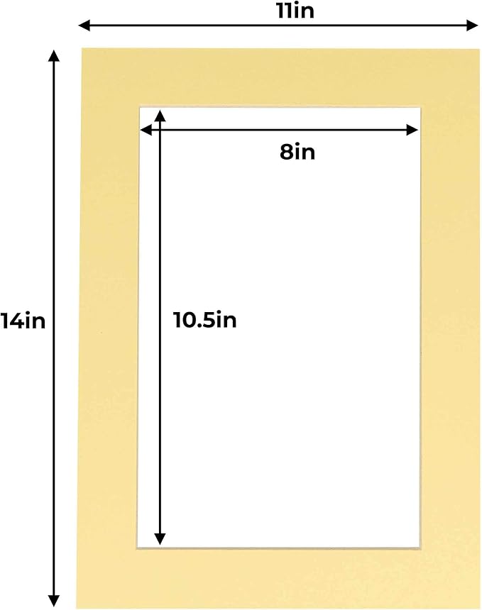 11x14 Mat for 8.5x11 Photo - Image 3