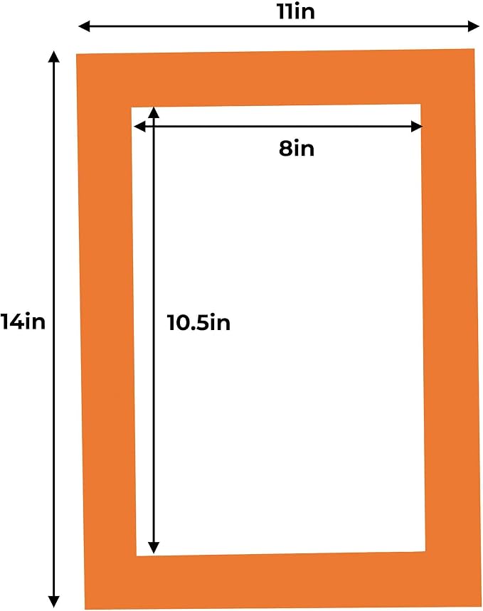 11x14 Mat for 8.5x11 Photo - Image 3