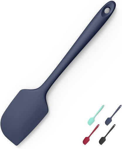 600°F Heat Resistant Silicone Spatula, Doosu High Temp Flexible Kitchen Rubber by Doosu