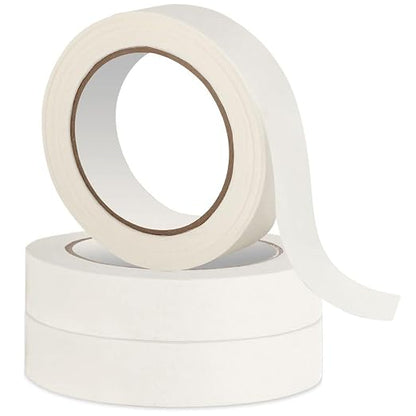 WANBAO Masking Tape Masking Tape Bulk 0.7 inch 55 Yards 3 Rolls by WANBAO