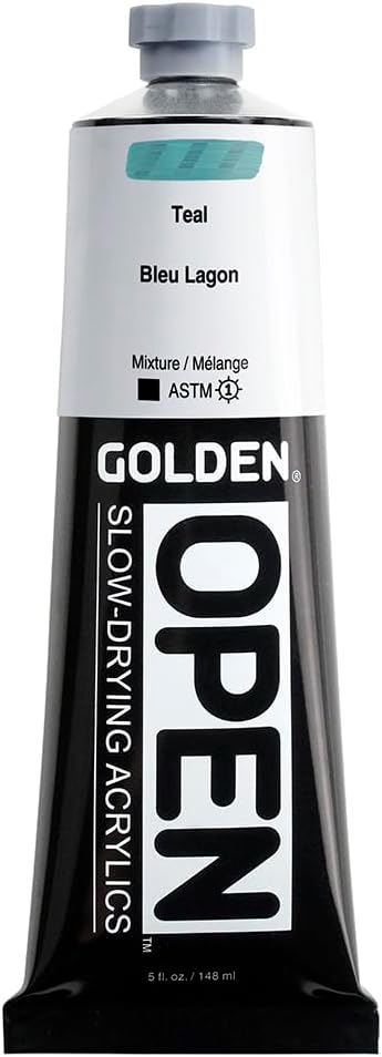 OPEN Slow-Drying Acrylics by GOLDEN, 5 fl oz. tube, Professional Acrylic Paint by GoldenArtistColors