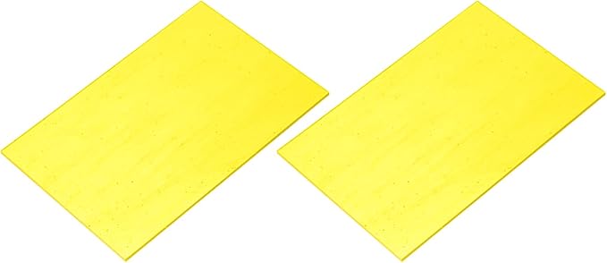 MECCANIXITY 2 Pcs Stained Glass Sheet Mosaic Tile 7.9 Inch x 5.9 Inch Bright by MECCANIXITY