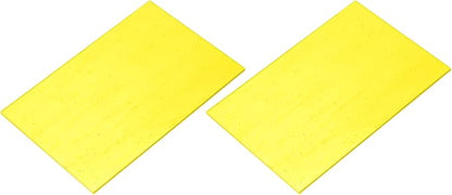 MECCANIXITY 2 Pcs Stained Glass Sheet Mosaic Tile 7.9 Inch x 5.9 Inch Bright by MECCANIXITY