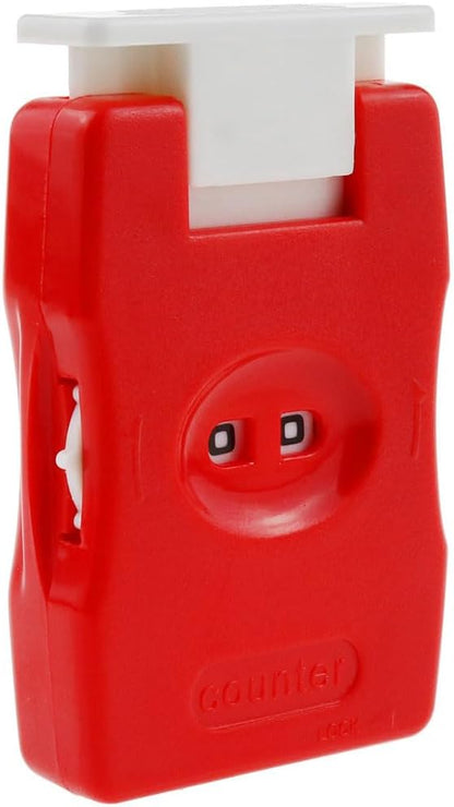 Xhziy Knitting Counter Mini Crochet Counter Knitted Manual Finger Counter - Image 3