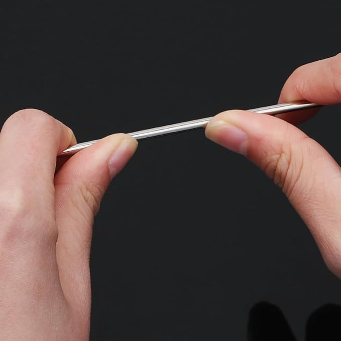 8" Professional Upholstery Needle 20cm Length 3mm Thickness, Big Eye Hand - Image 7