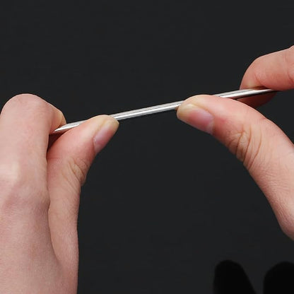 8" Professional Upholstery Needle 20cm Length 3mm Thickness, Big Eye Hand - Image 7