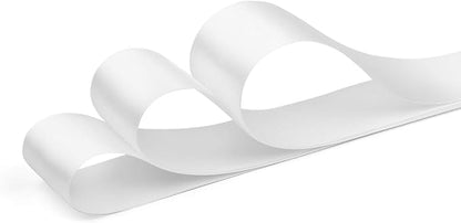 Humphrey's Craft 1-1/2 Inch White Double Faced Satin Ribbon - Image 2