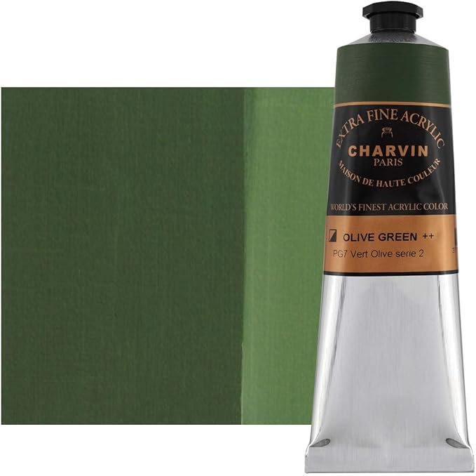 Charvin Extra Fine Professional Artist Acrylic Paint Colors, Nature Themed Hues - Image 2