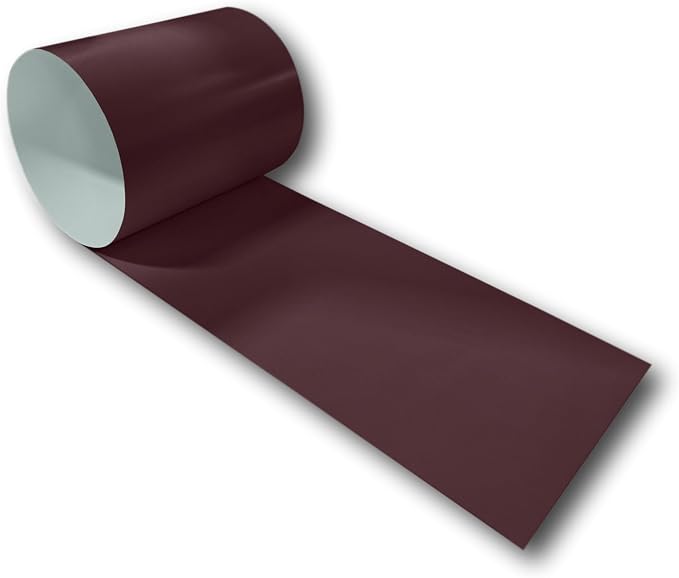 Eagle 1-24 Gauge KYNAR 500 Sheet Metal Flashing Rolls-10 FT Long-Heavy by EAGLE1