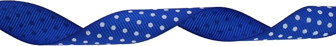 Polka Dot Grosgrain Ribbon 25 Yard Each Roll 100% Polyester - Image 2