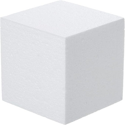 Crafare 4x4x4inch Square Foam Blocks 6 Pack Polystyrene Foam Cubes - Image 5
