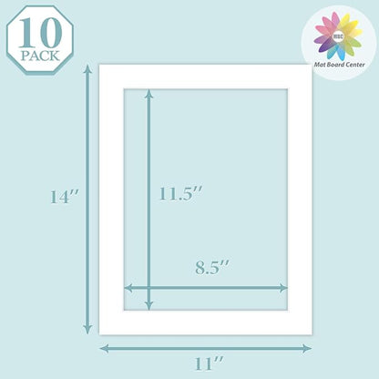 MBC MAT BOARD CENTER, 10 Pack 11X14 - Image 3
