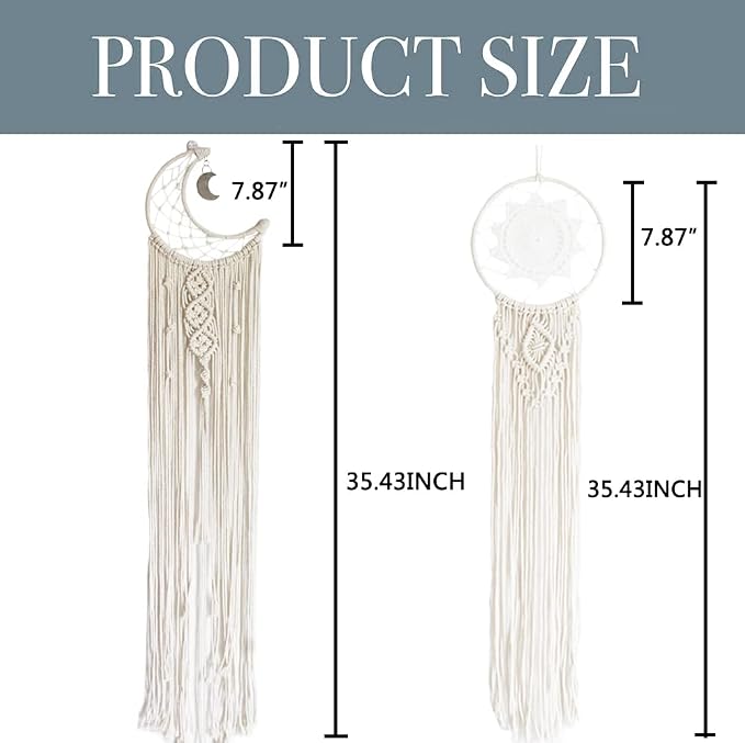 RQWZBCHX Macrame Dream Catcher Kits - Image 3