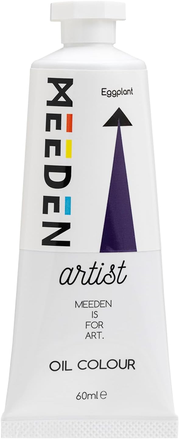MEEDEN Artist Grade Oil Paint: Eggplant - 60ml/2oz Tube - Professional Art by MEEDEN