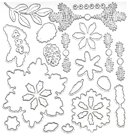 2025-2026 Stamps and Dies for Card Making, Stamps and Dies Set 2025 for - Image 3