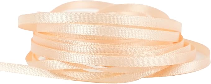HUIHUANG Thin Satin Ribbon 1/8 inch x Continuous 100 Yards Roll Double Face - Image 2