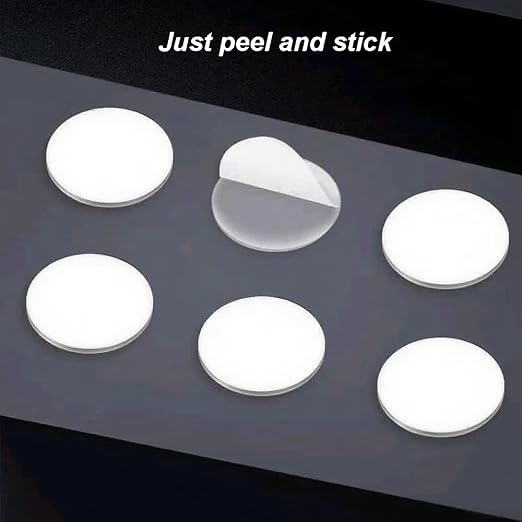 1000 Pcs False Tip Double Sided Adhesive Dots, 8mm/0.31" Pre-Cut Removable - Image 4