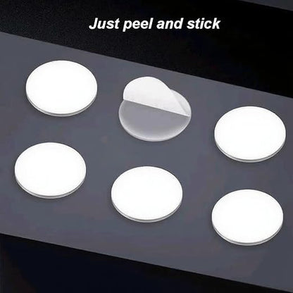 1000 Pcs False Tip Double Sided Adhesive Dots, 8mm/0.31" Pre-Cut Removable - Image 4