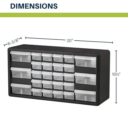 Akro-Mils 26-Drawer Plastic Drawer Storage Cabinet - Image 3
