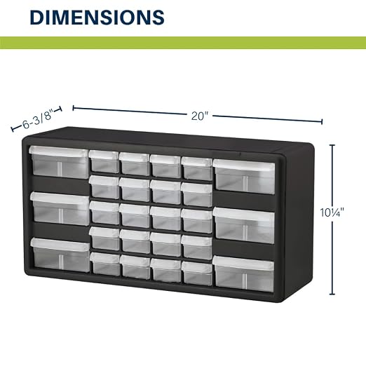 Akro-Mils 26-Drawer Plastic Drawer Storage Cabinet - Image 2