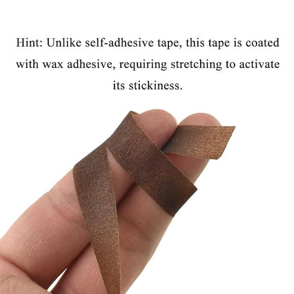 HAHIYO Brown 3Rolls 0.5Inch Wide Floral Tape - Image 5