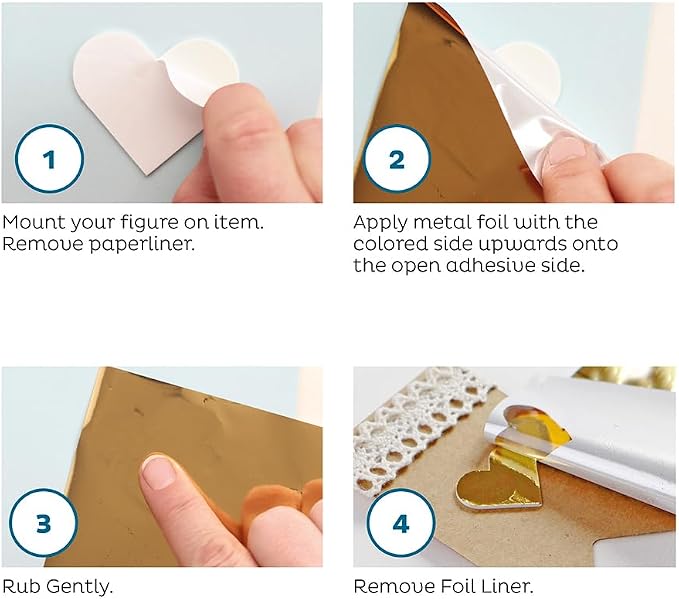 Scrapbook Adhesives by 3L Transfer FOIL SHEETS METALLIC - Image 3