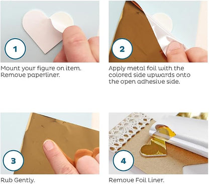 Scrapbook Adhesives by 3L Transfer FOIL SHEETS METALLIC - Image 3